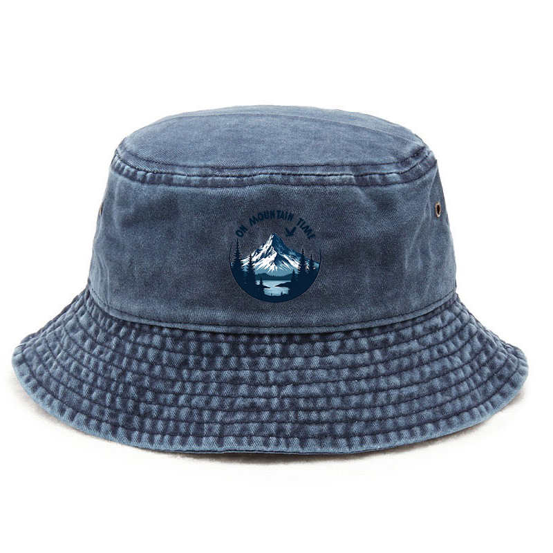 Outdoor Adventure Hat - Customize Snow Peak Cotton Washed Bucket