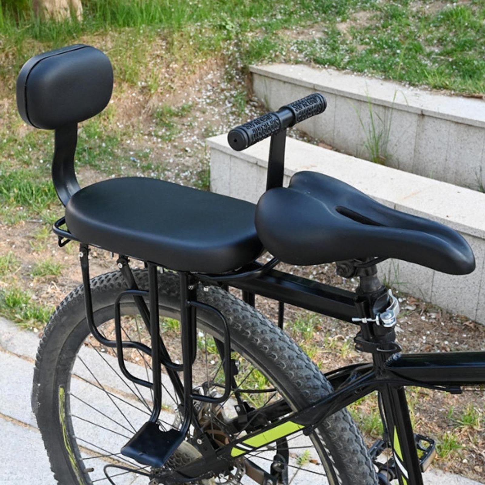 Outdoor Adventure With Kids - Bike Child Seat with Secure Backrest