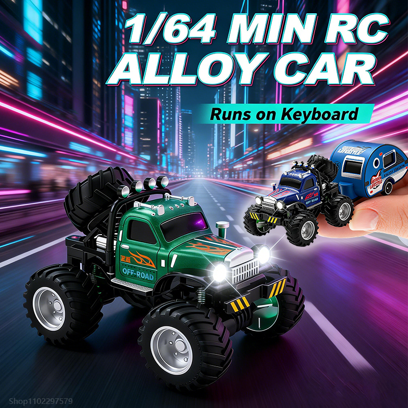 Outdoor Adventure Course - New Mini RC Car 1/64 Scale