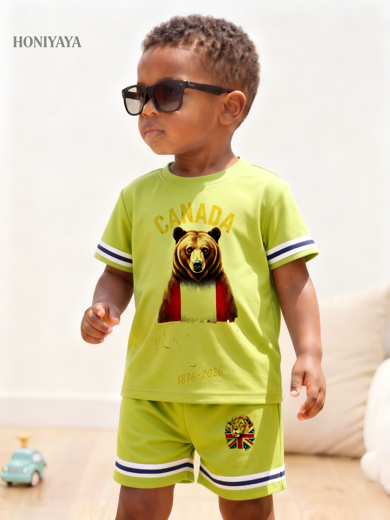 Outdoor Adventure Outfit - 2 Pcs Baby Boy Clothes Summer