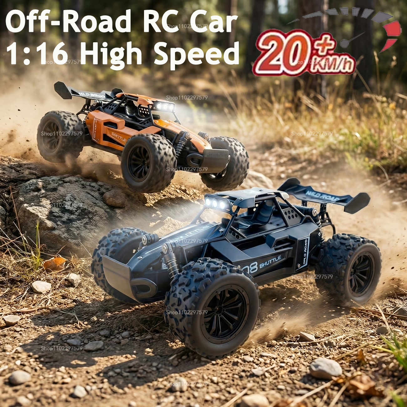 Outdoor Adventure With Kids - RC Monster Truck 1:16 Scale Remote