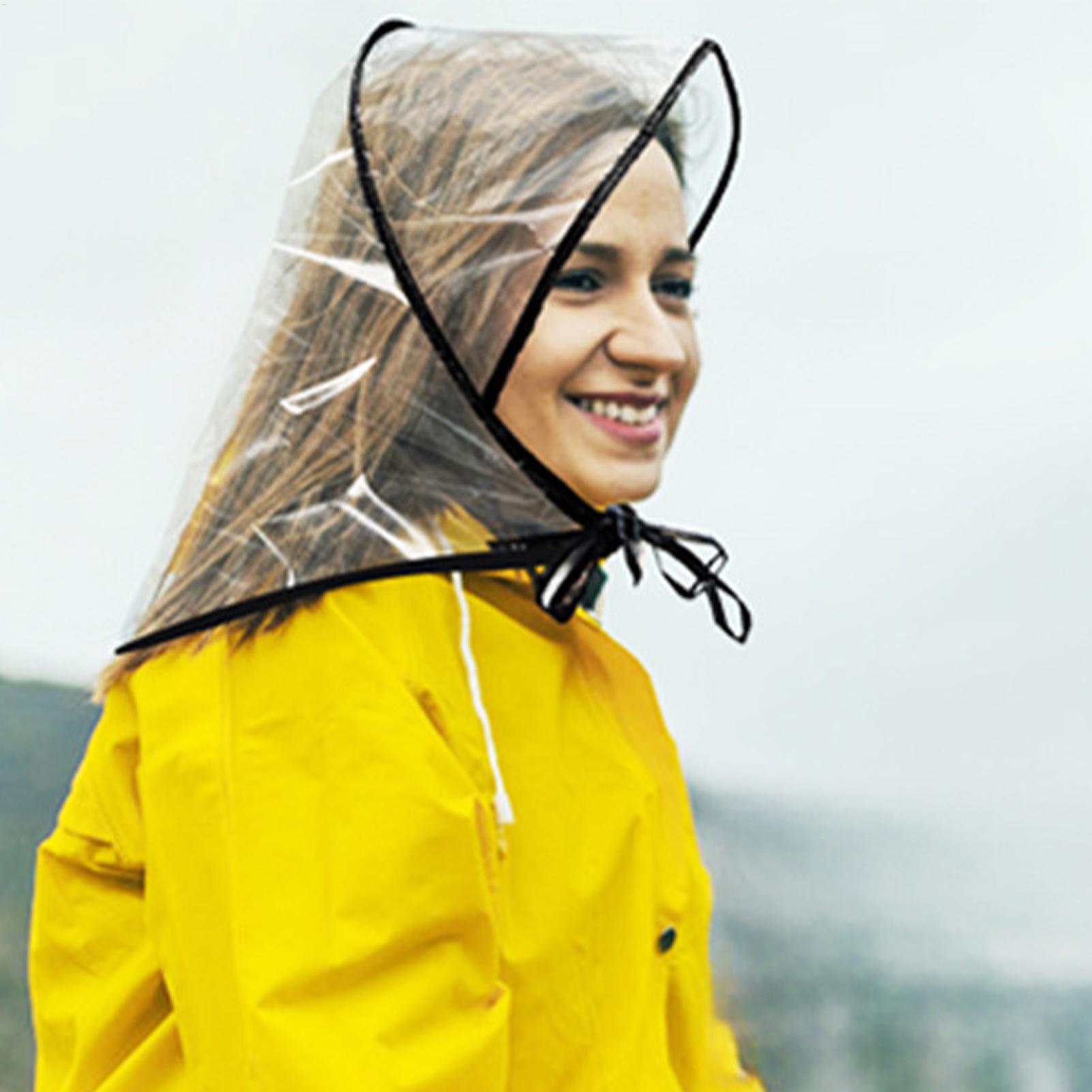 Reusable Transparent Rain Hat  - Outdoor Adventure Hat recensie en prijs