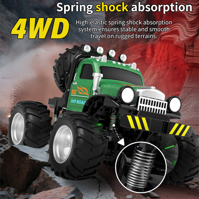 Mini 1:64 RC Cars Monster Truc - Outdoor Adventure Course recensie en prijs
