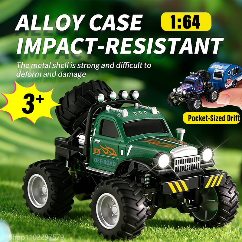 New 1/64 Scale Monster Truck W - Outdoor Adventure Course recensie en prijs
