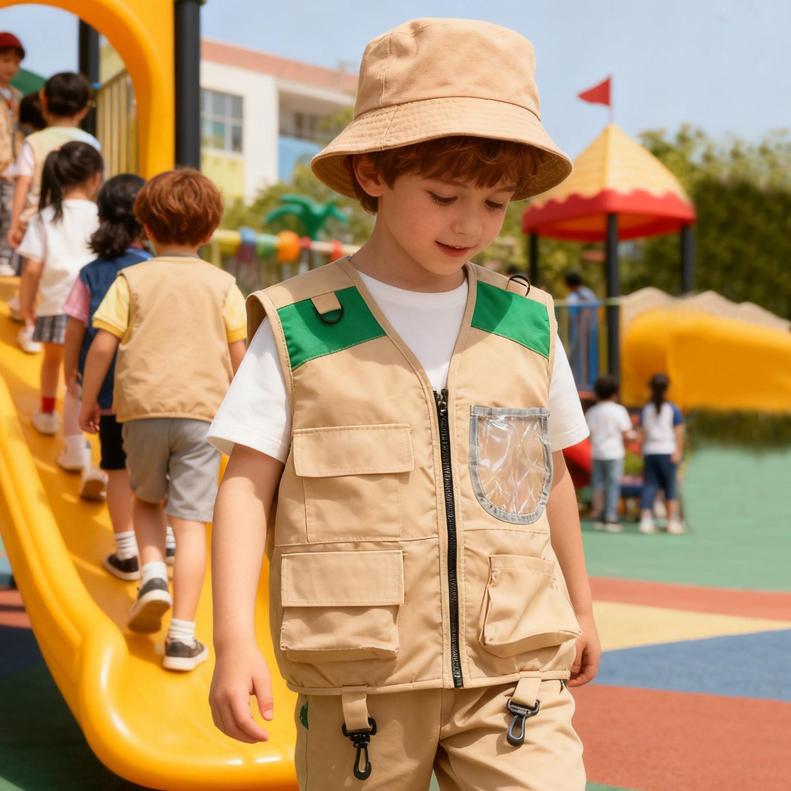 Kids Explorer hat and vest Cos - Outdoor Adventure Outfit recensie en prijs