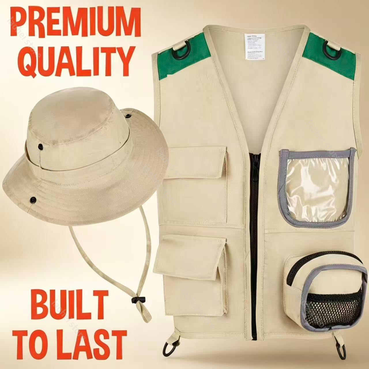 Kids Explorer Vest and Hat Cos - Outdoor Adventure Hat recensie en prijs