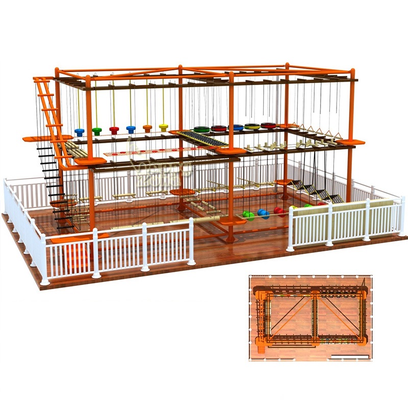 Customized Rope Course Outdoor - Outdoor Adventure Course recensie en prijs