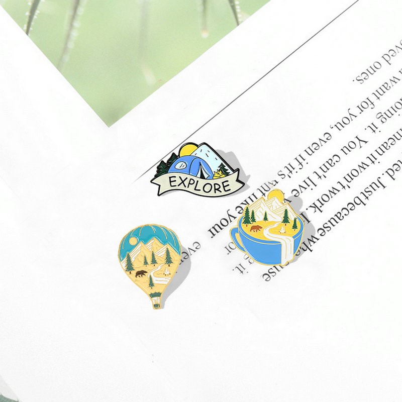 Camping Adventure Enamel Pins  - Outdoor Adventure With Kids recensie en prijs