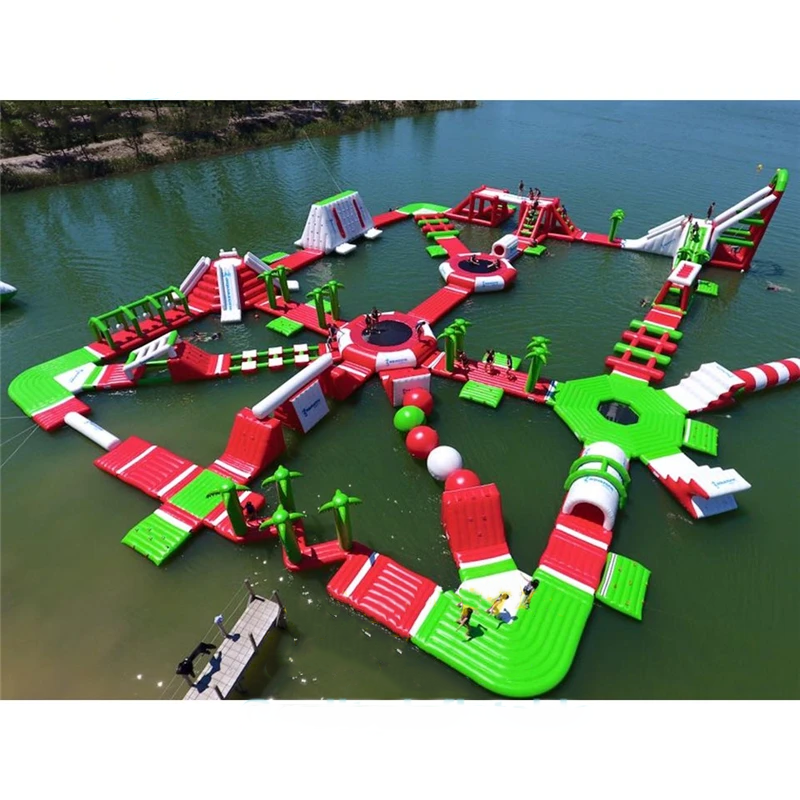 Giant Inflatable Water Park Ga - Outdoor Adventure Course recensie en prijs