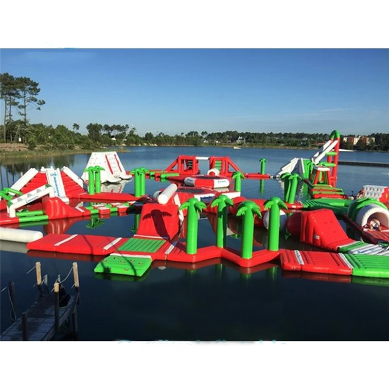 Giant Inflatable Water Park Ga - Outdoor Adventure Course recensie en prijs