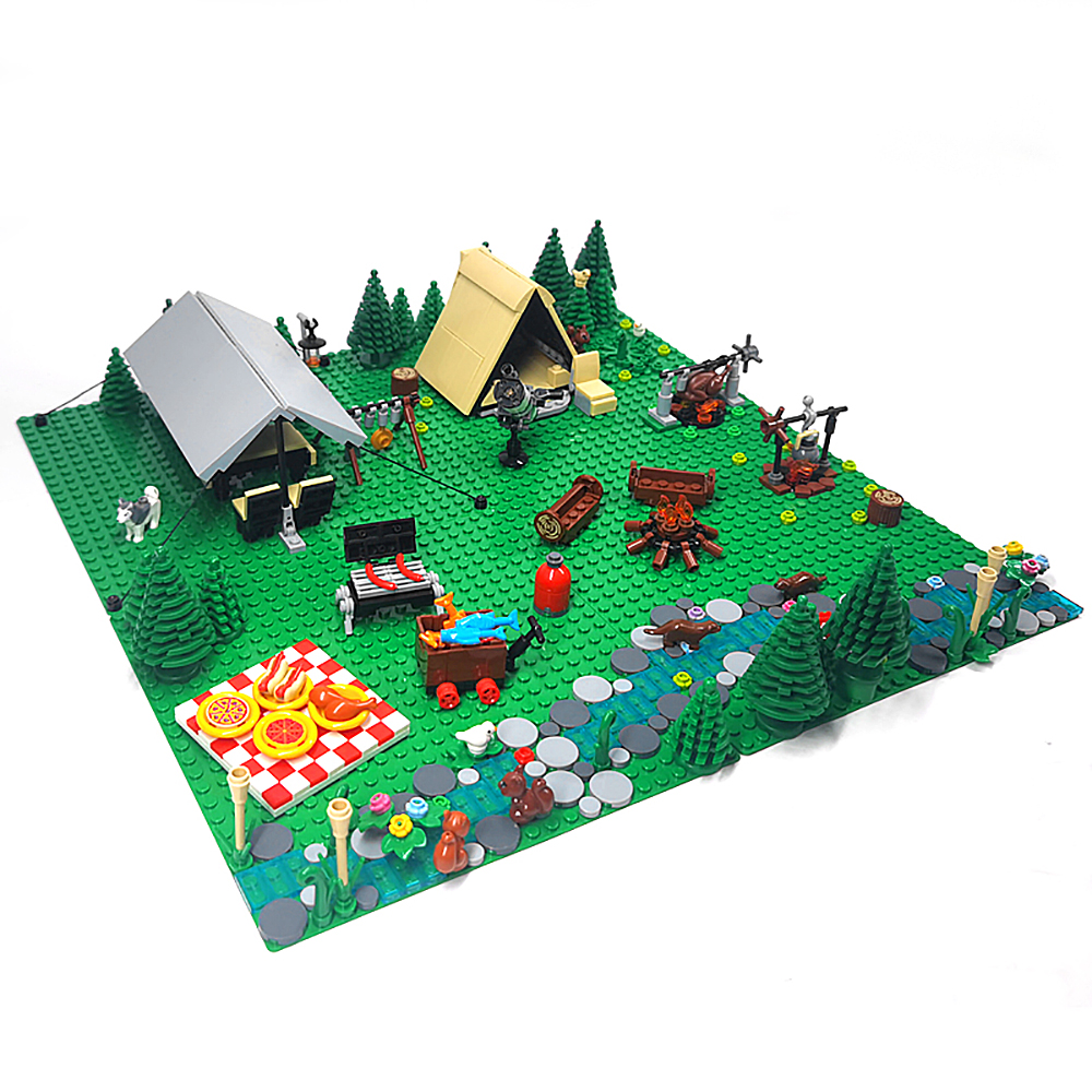 Camping Building Block Set Out - Outdoor Adventure Brand recensie en prijs