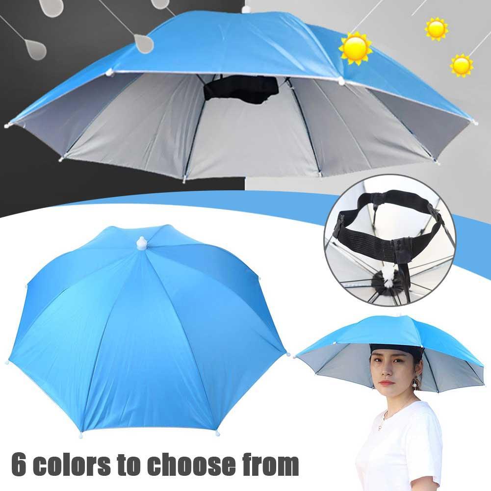 Portable Rain Umbrella Hat Fol - Outdoor Adventure Hat recensie en prijs