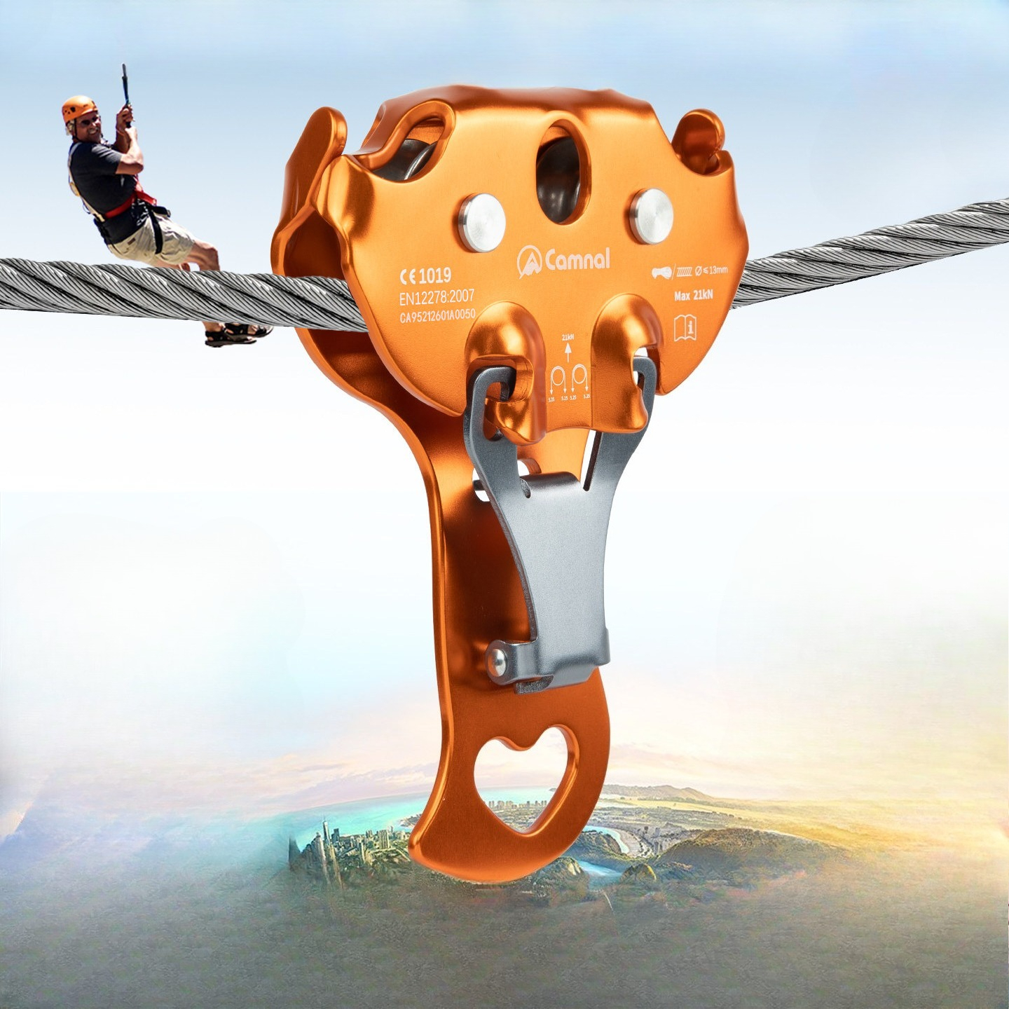 Outdoor Steel Cable Zip Line P - Outdoor Zipline Adventure Park recensie en prijs