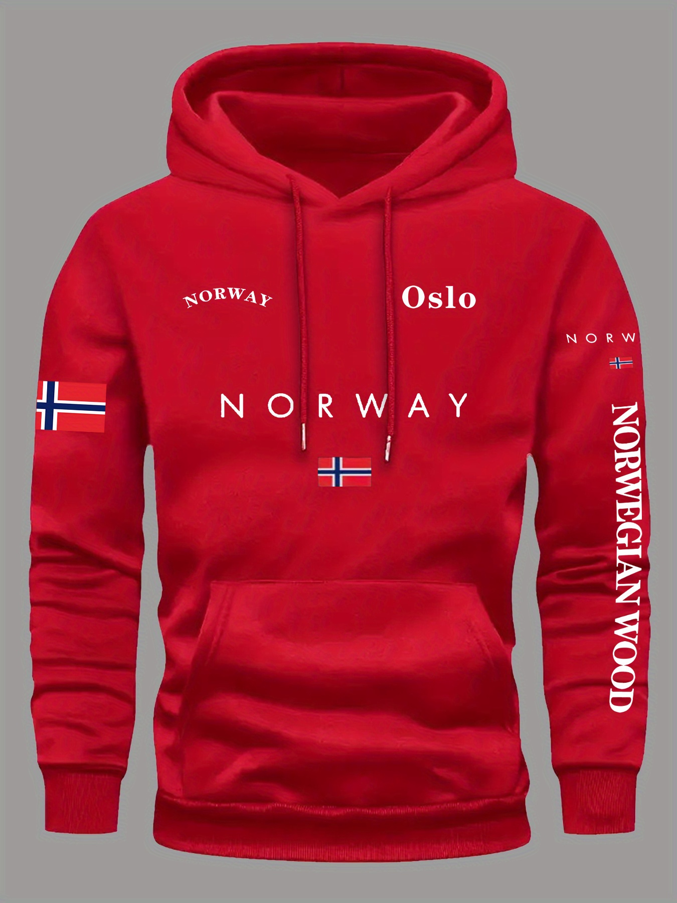 NORWAY Flag Hoodies Men Women  - Outdoor Adventure Outfit recensie en prijs