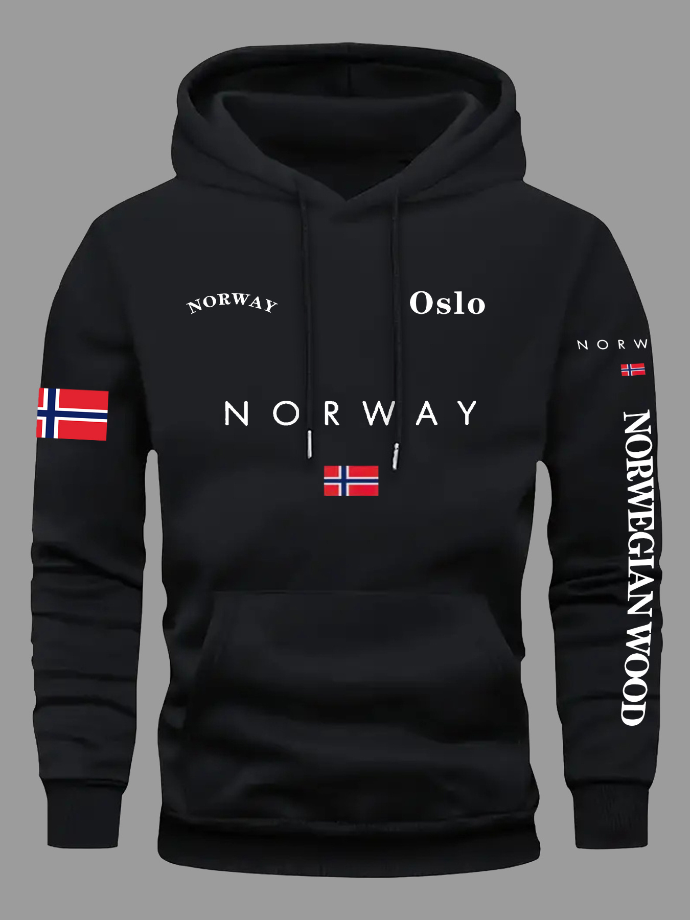 NORWAY Flag Hoodies Men Women  - Outdoor Adventure Outfit recensie en prijs