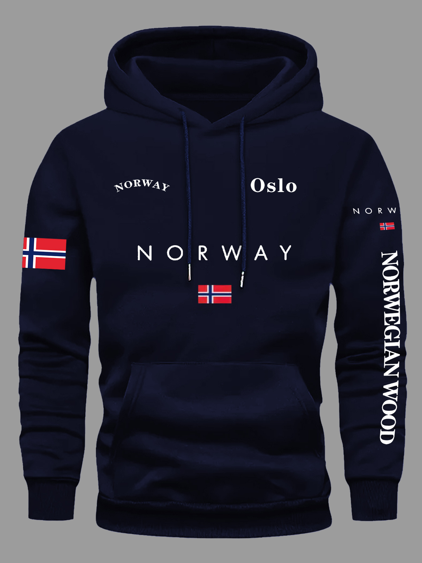 NORWAY Flag Hoodies Men Women  - Outdoor Adventure Outfit recensie en prijs