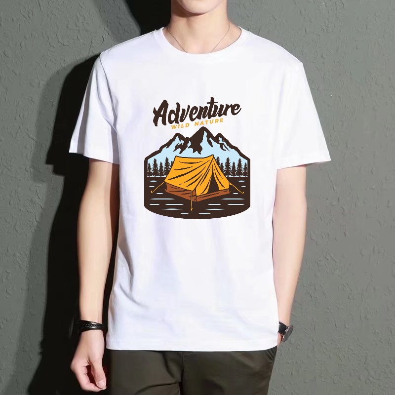 Men's Black Round-Neck Short-S - Outdoor Adventure Outfit recensie en prijs