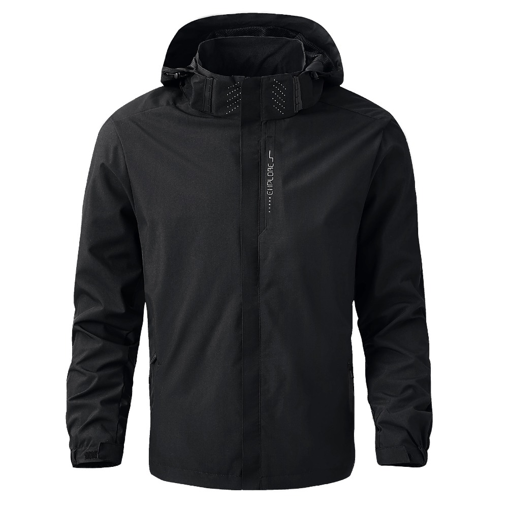 Men's Waterproof Rain Jacket L - Outdoor Adventure Hat recensie en prijs