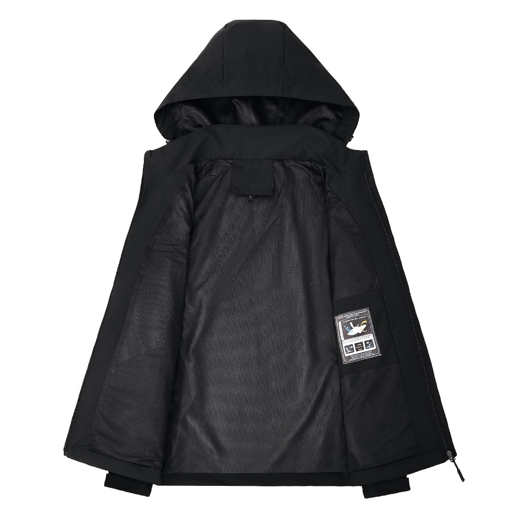 Men's Waterproof Rain Jacket L - Outdoor Adventure Hat recensie en prijs