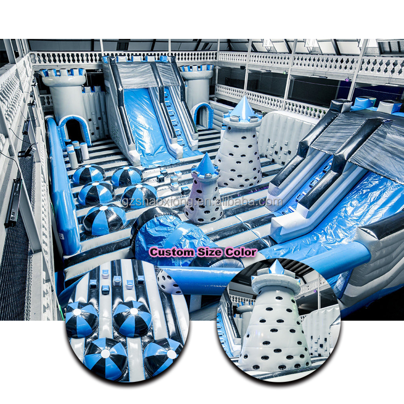 Indoor Inflatable Bounce Slide - Outdoor Adventure Course recensie en prijs