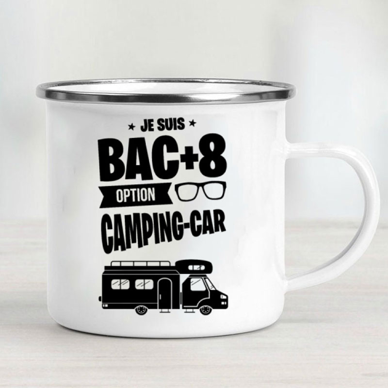 Camping Car Enamel Mug Adventu - Outdoor Adventure Ideas recensie en prijs