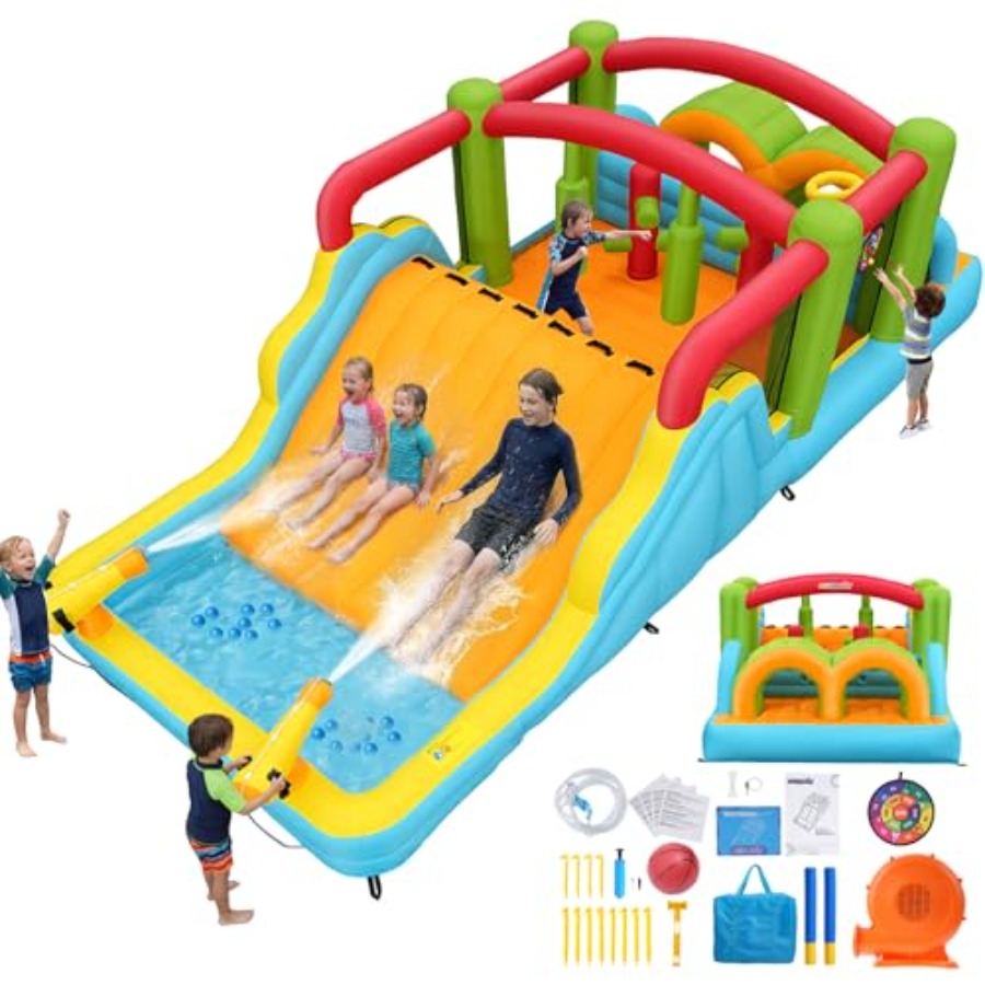 Big Bounce House for 3-12 Infl - Outdoor Adventure Course recensie en prijs