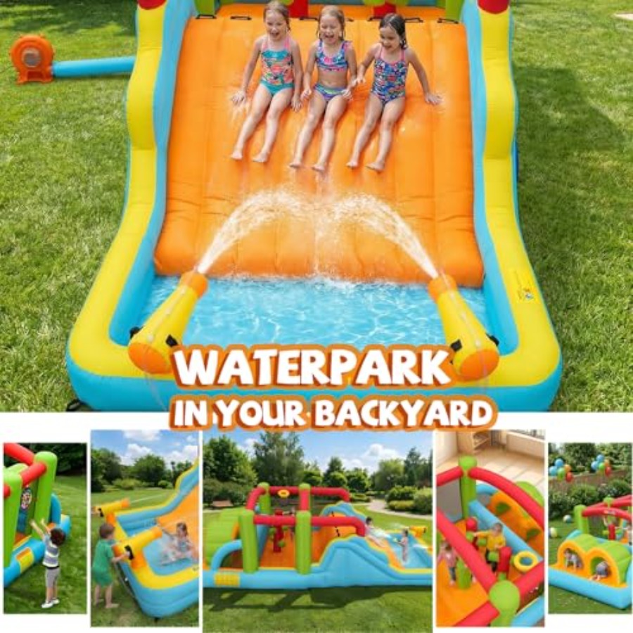 Big Bounce House for 3-12 Infl - Outdoor Adventure Course recensie en prijs