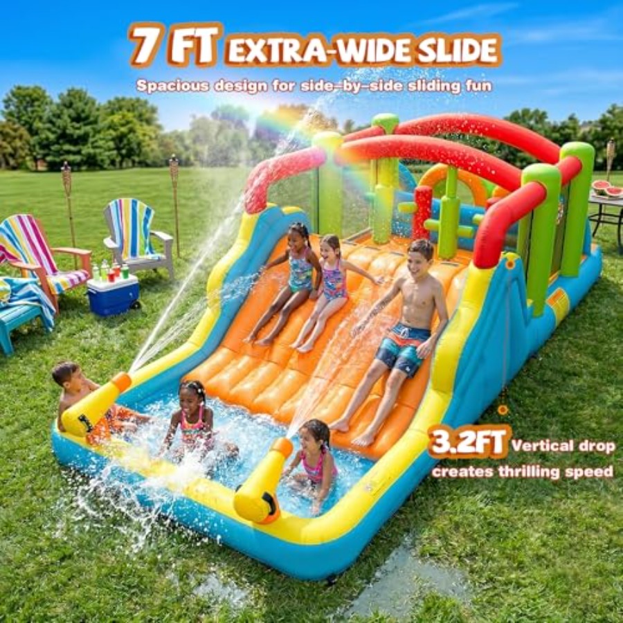 Big Bounce House for 3-12 Infl - Outdoor Adventure Course recensie en prijs