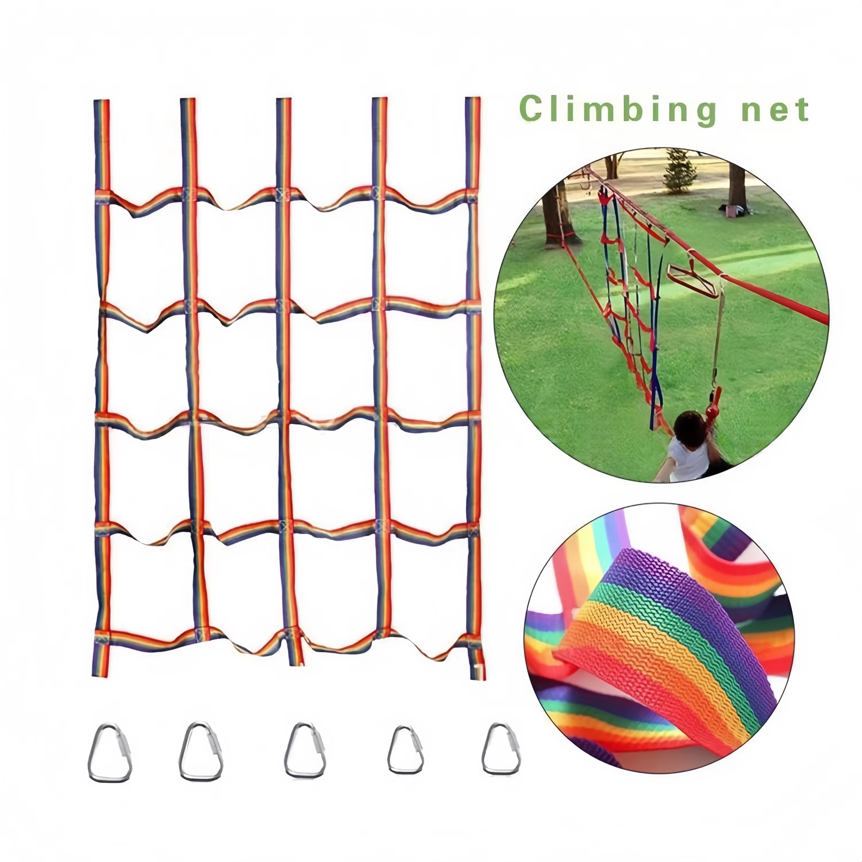 Outdoor Colored Ribbon Climbin - Outdoor Adventure With Kids recensie en prijs