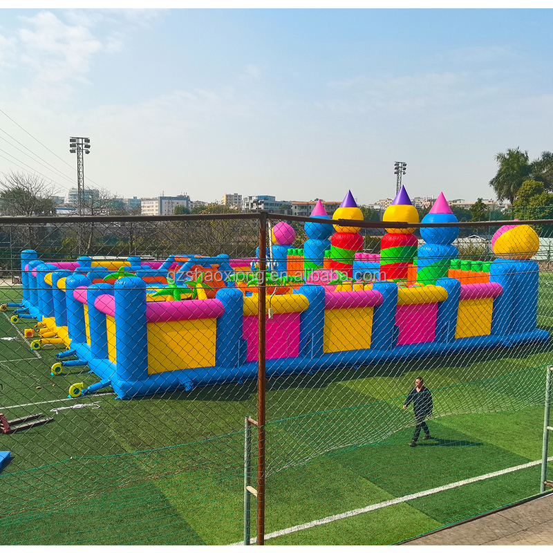 Commercial Inflatable Trampoli - Outdoor Adventure Course recensie en prijs