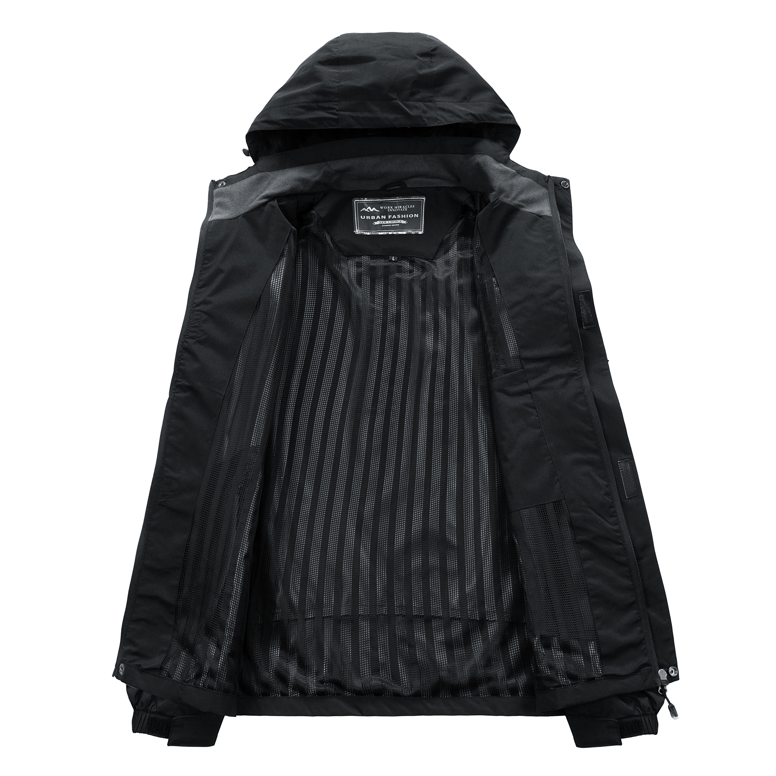 Men's Waterproof Hiking Jacket - Outdoor Adventure Hat recensie en prijs