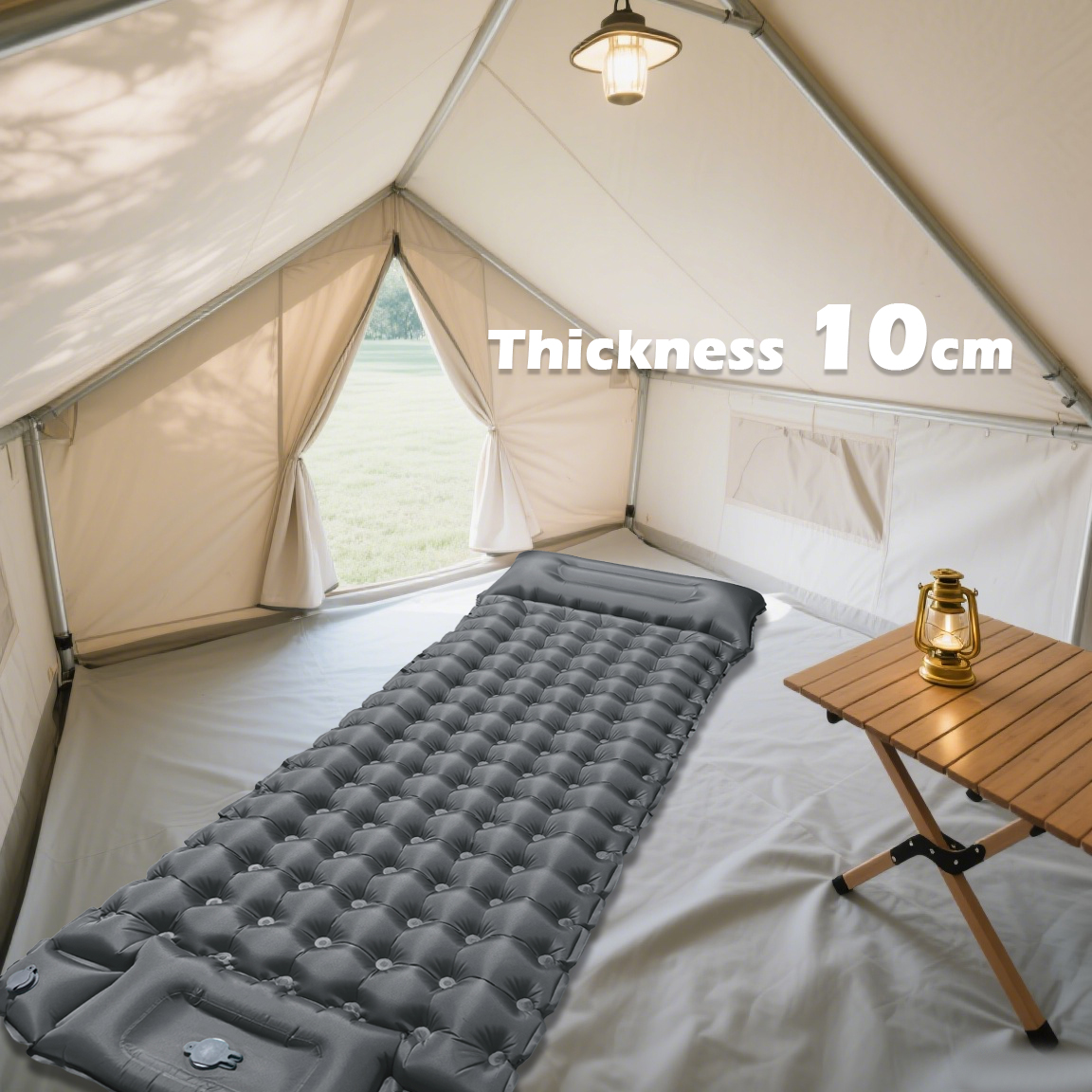 Cozy 10cm Thick Inflatable Mat - Outdoor Adventure Ideas recensie en prijs