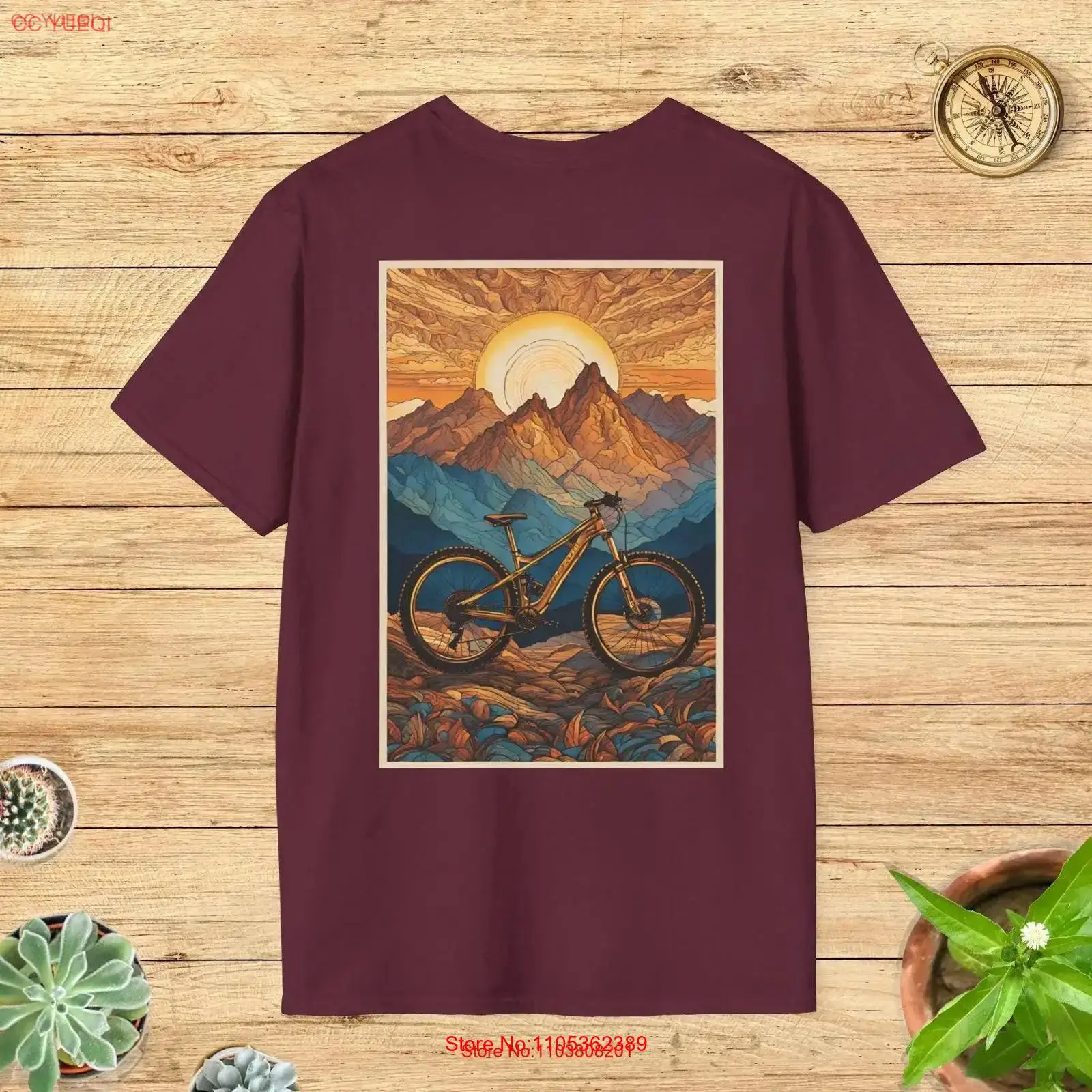 Scenic Mountain Bike Art T Shi - Outdoor Adventure Ideas recensie en prijs