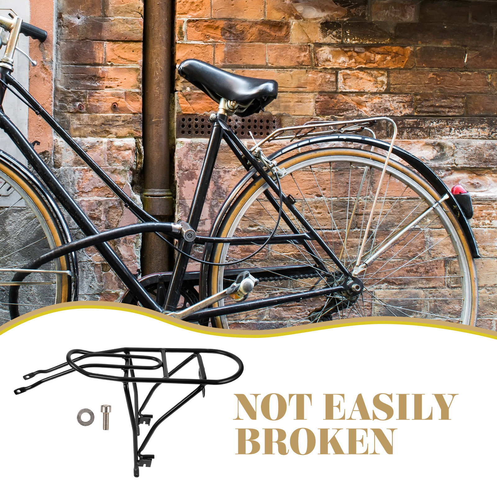 Bicycle Rear Rack Heavy Duty B - Outdoor Adventure Ideas recensie en prijs