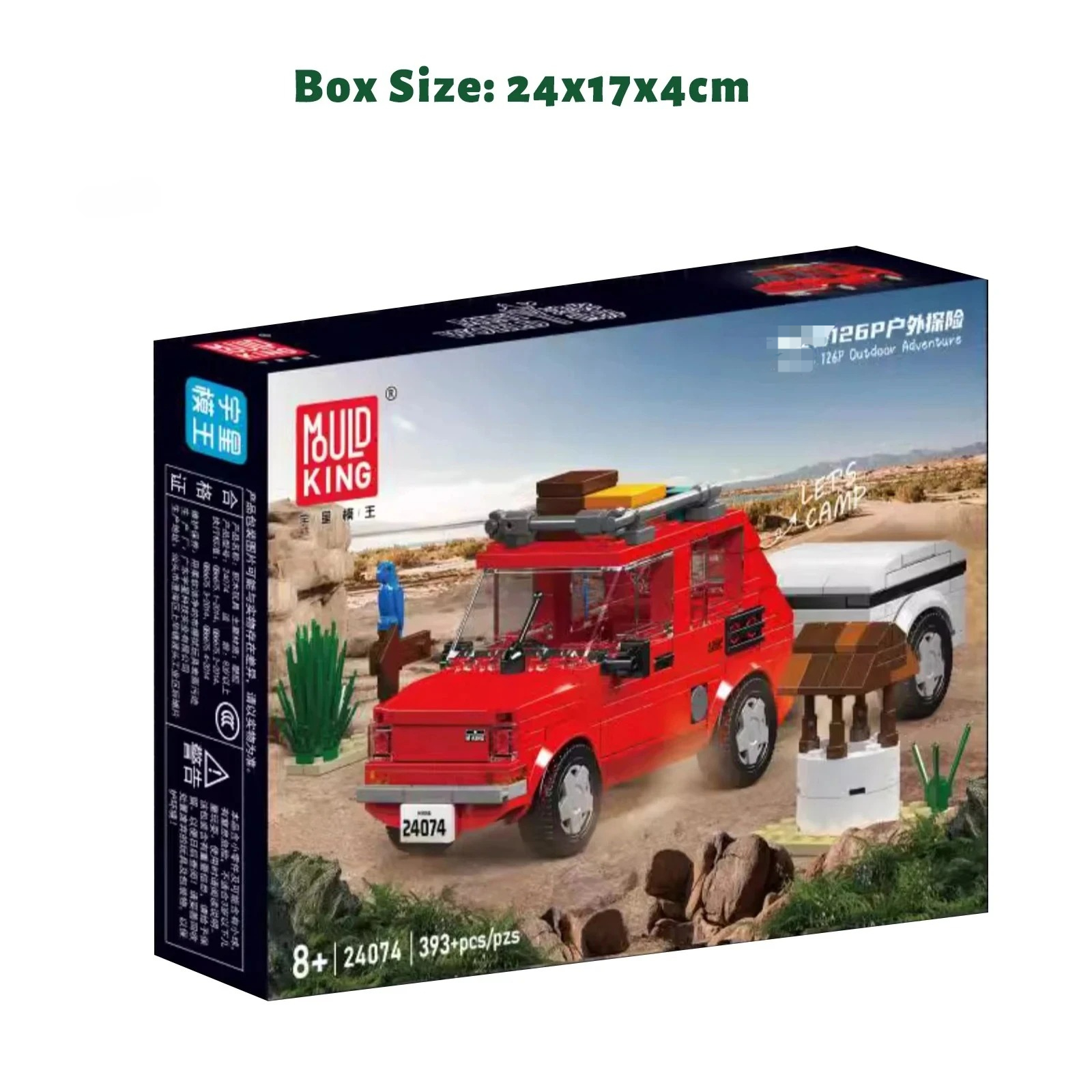 Mould King 24074 393pcs 126P O - Outdoor Adventure With Kids recensie en prijs