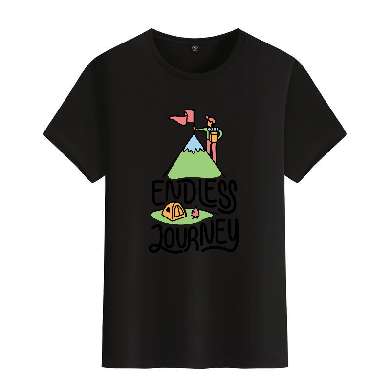 Men's Black Round-Neck Short-S - Outdoor Adventure Outfit recensie en prijs