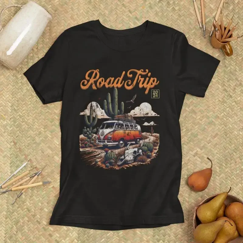 Road Trip T Shirt Classic Vanl - Outdoor Adventure Ideas recensie en prijs